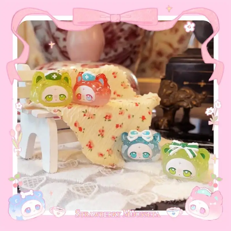 BUNNY Sweetheart Tea Party Series Mini Blind Bag Guess Bag Mystery Box Toys Doll Cute Anime Figure Ornaments Gift Collection