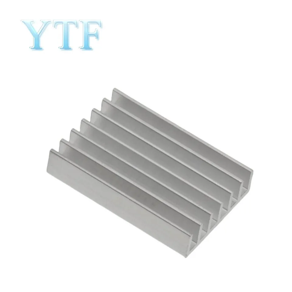 10PCS Heatsink Radiator Cooler Radiator 30x20x6MM High Quality Silver Slot Heat Sink 