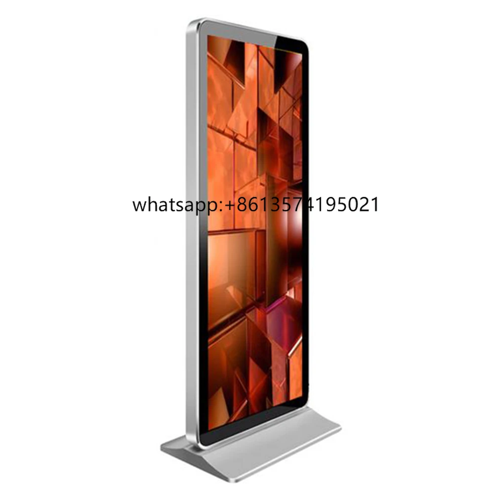 

Цена по прейскуранту завода-изготовителя, ультратонкий напольный сенсорный экран, ЖК-дисплей со светодиодной подсветкой, рекламный плеер, тотем, IP65, киоск с цифровыми вывесками