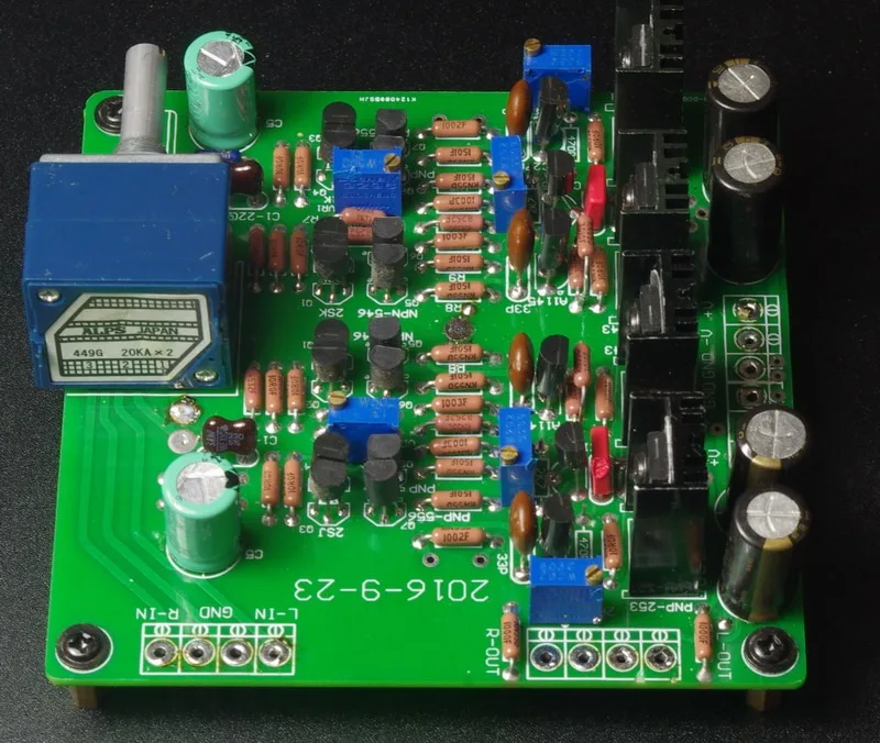 Symmetric Circuit Input K246 J103 Pair Tube Class A Preamp Amplifier Board DIY Kits