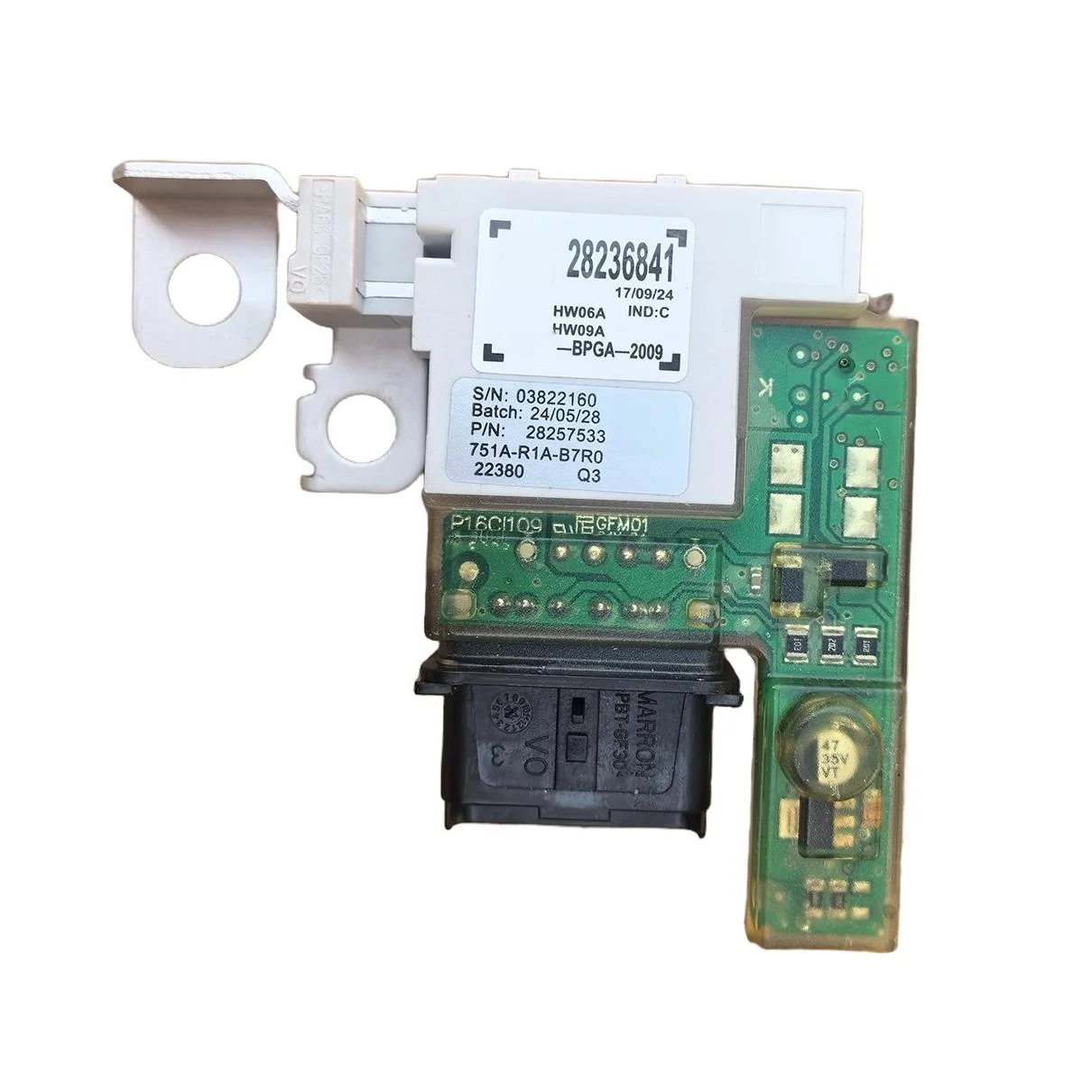 Car Battery Management Unit Module Fuse Box Voltage Module 28236841 28257533 for Peugeot 3008 308SW 308CC RCZ for Citroen C4