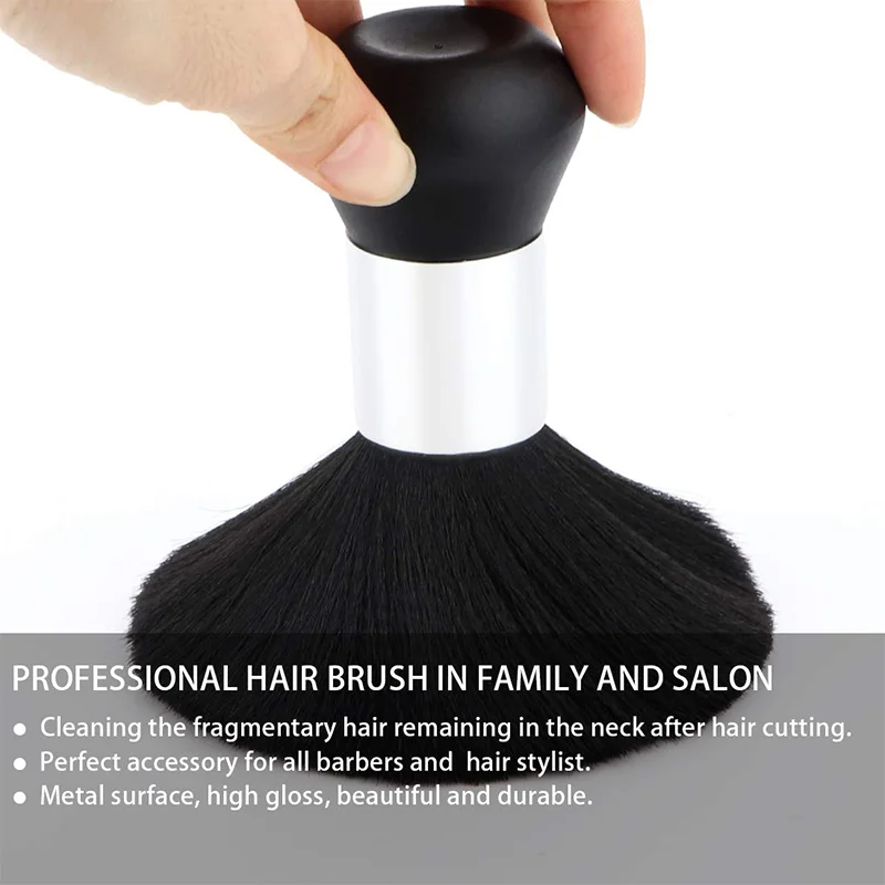 Large Barber Brush Neck Duster Beard Shave Soft for Hair Cutting Neck Face Cleaning Hair Sweep Brushes Salon Haircut Tool