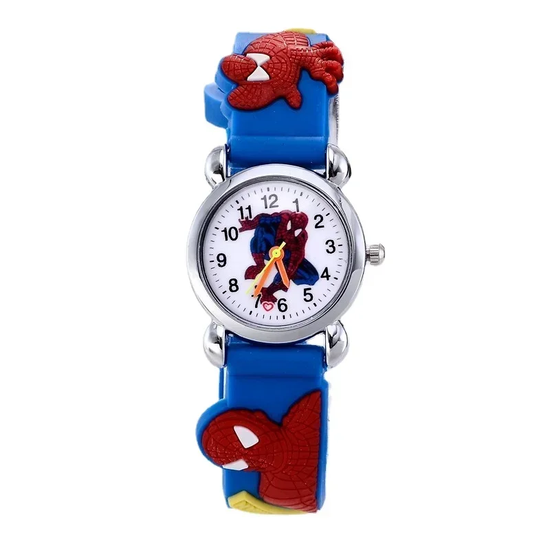 Montres SpidSuffolk pour enfants, montre à quartz en caoutchouc 3D, montre de dessin animé mignon, horloge cool, cadeau pour enfants, mode, offre