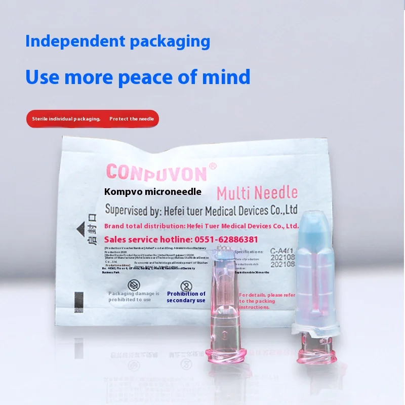 34G Disposable Small Needle 1.5/2.5 Non Painless Cosmetic Use Hand Needle Ultra-fine Mosquito Needle