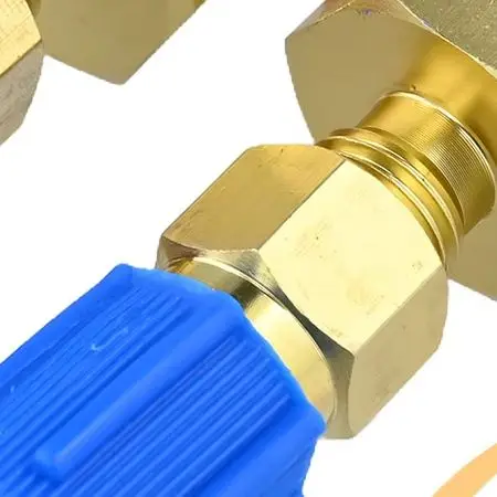 Convenient To Use Quick Coupler Adapter Car AC Parts Precise Thread Processing Adjustable Valves Convenient And Easy To Use