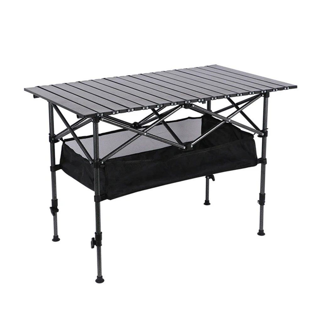 

1 Pcs Folding Camping Table Outdoor BBQ Backpacking Aluminum Alloy Portable Durable Barbecue Desk Furniture Computer Lightweight