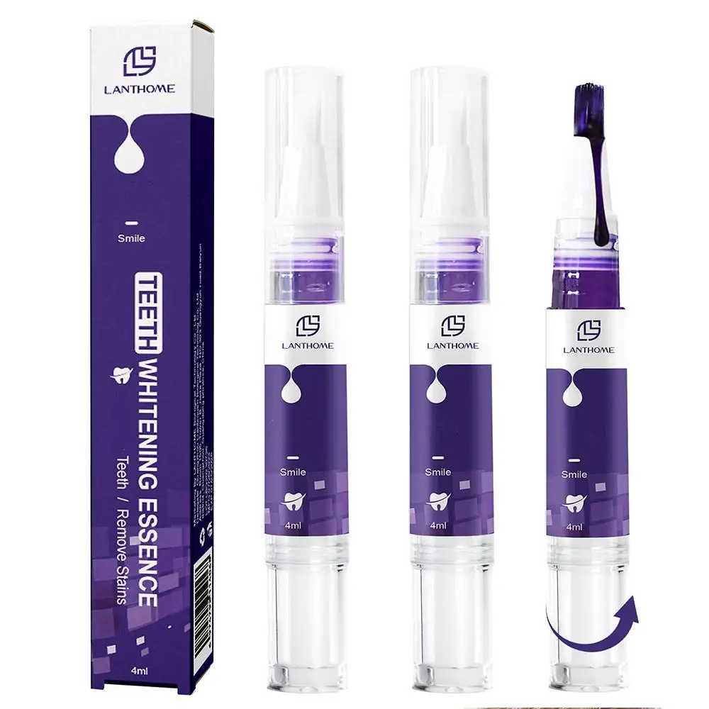 Roxo Whitening Creme Dental Pen, remover a fumaça do dente, manchas de chá, Color Corrector, Lápis, Professional Dental Whitening Tool, V34