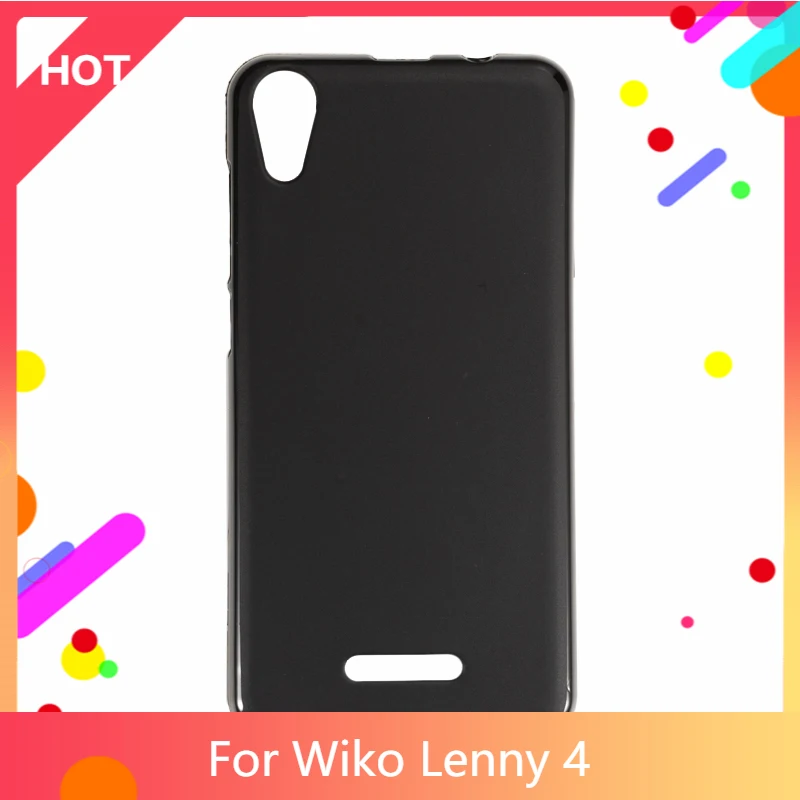 Lenny 4 Case Matte Soft Silicone TPU Back Cover For Wiko Lenny 4 Phone Case Slim shockproof