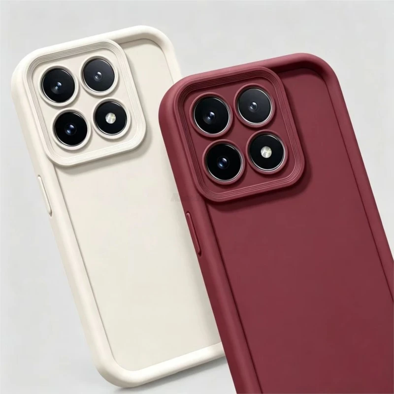 Kameraschutz Matte Weiche TPU-Hülle Für Xiaomi Mi 14 14T 15 15T 17 17T Pro Stoßfeste Abdeckung