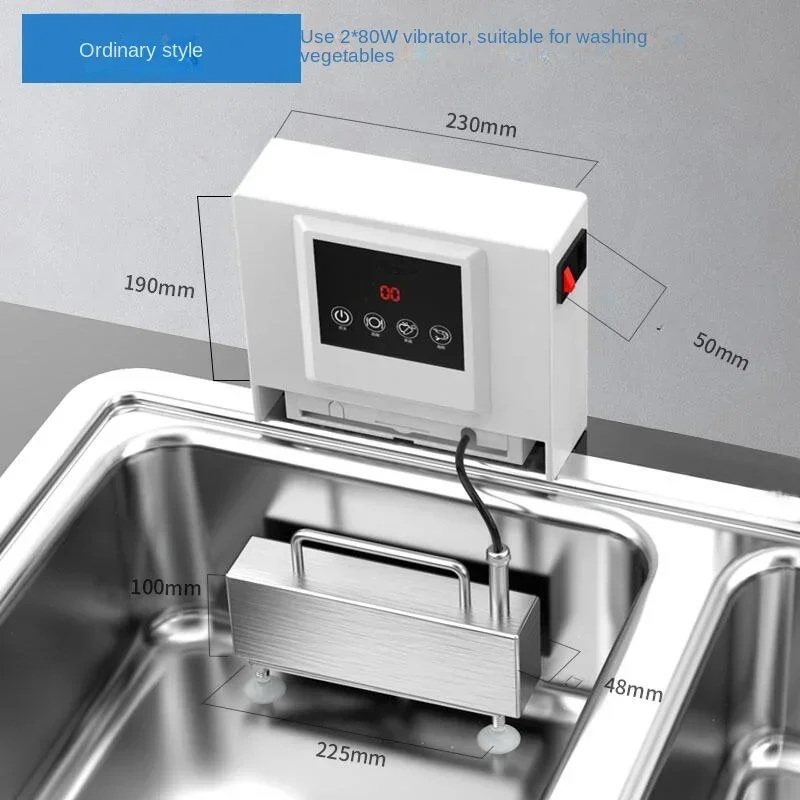 Ultrasonic Dishwasher Commercial Household Desktop Intelligent Portable Small Free Installation Independent