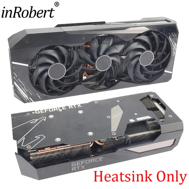 Heatsink for Gigabyte AORUS GeForce RTX3090 Xtreme RTX3080 MASTER 16G  Graphics Card Radiator with Backplate - AliExpress