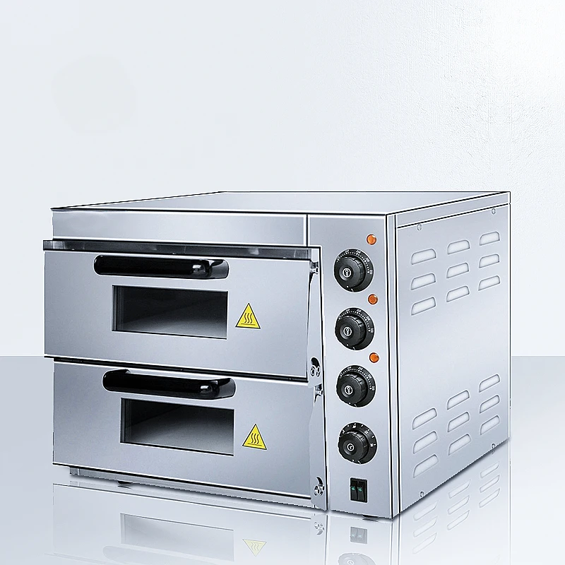 High Quality Commercial Pizza Oven Double Deck Oven Pizza Oven Bakery for sale