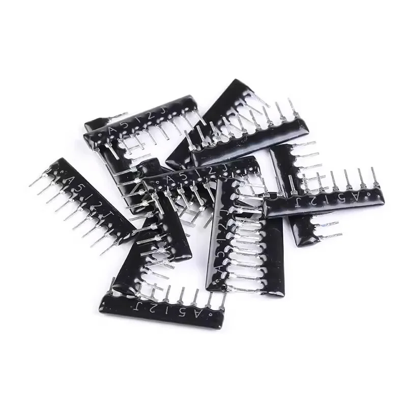 20pcs 9PIN DIP Exclusion Network Resistor Array 1K 1.2K 20K 3K 2.2K 4.7K 5.1K 10K ohm 100R 300R 470R 680R 510R 9P