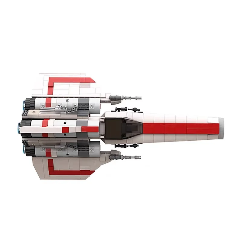 

MOC фильм звезда военный самолет серии колониальный Viper MK1 версия 2.0 строительные блоки модель космический корабль DIY кирпичи игрушки подарки для детей