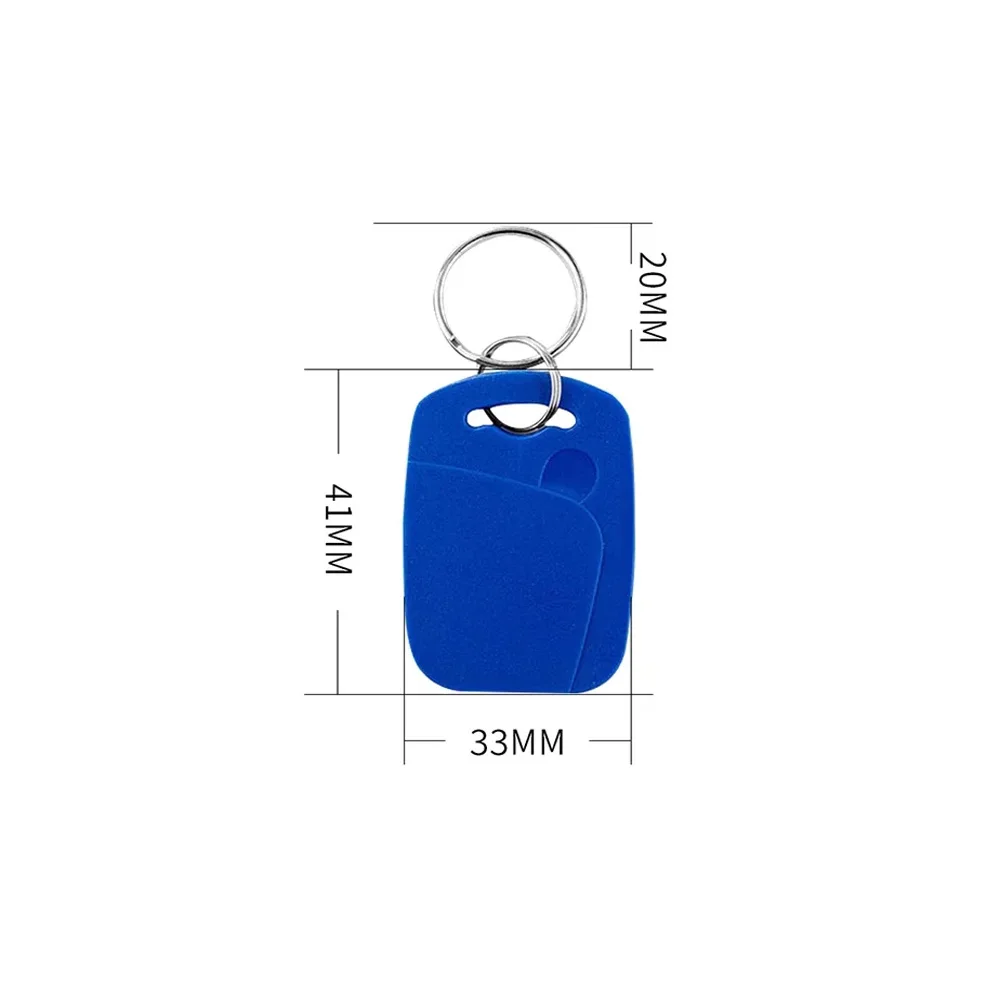 Porte-clés RFID réinscriptible 2 en 1, porte-clés de contrôle d'accès composite IC + ID, puce touristique morte, 125 SHIRT Z T5577 + 13.56 successive Z UID, 10 pièces