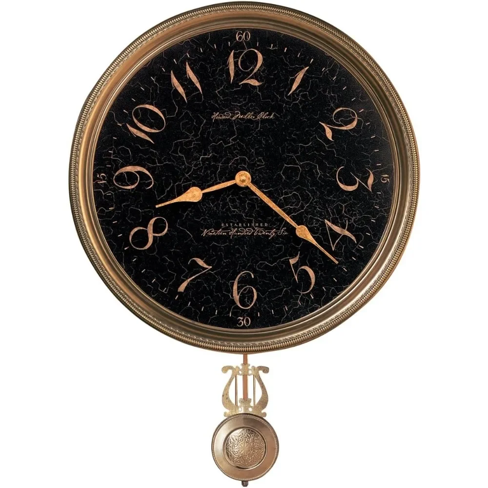 

Paris Night Wall Clock 620-449 – Vintage & Round with Quartz Movement