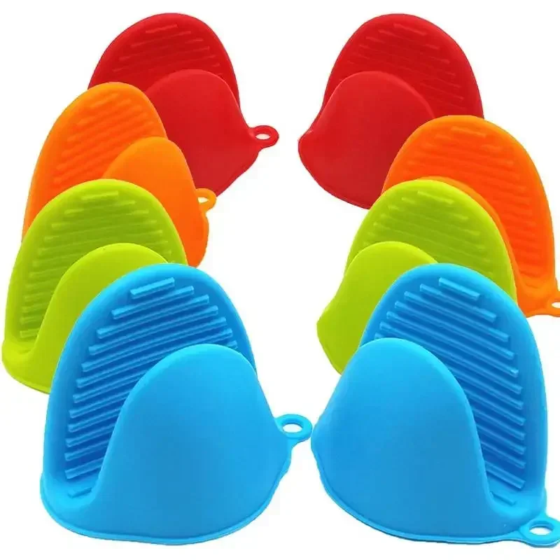 

2pcs Silicone Cooking Pinch Grips Oven Mitts Potholder Oven Gloves Kitchen Cooking Baking Fryers Microwaves BBQs