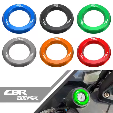 FOR HONDA CBR 1000 RR CBR1000RR 2004－2016 2015 2014 Motorcycle Decorative RING Aluminum Accessories lgnition Switch Cover Ring