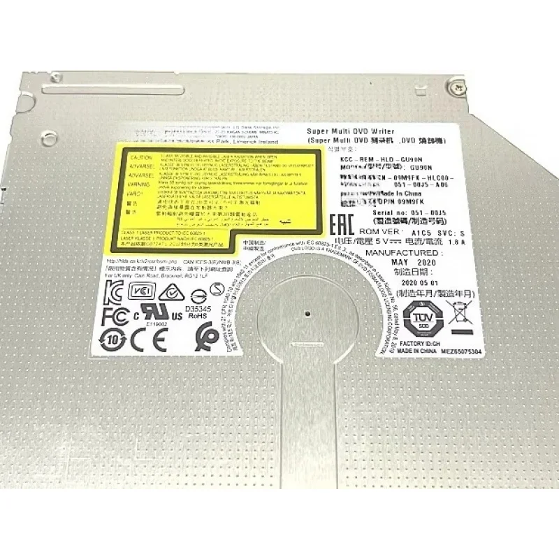 Brand new original for DELL laptop built-in DVD-RW burner DP/N;09M9FK GU70N GU90N