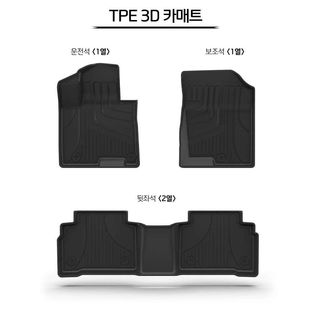 

TPE Floor Mats For 2022-2024 KGM SsangYong Torres/EVX LHD | Custom Fit Waterproof Anti-Slip Car Accessories