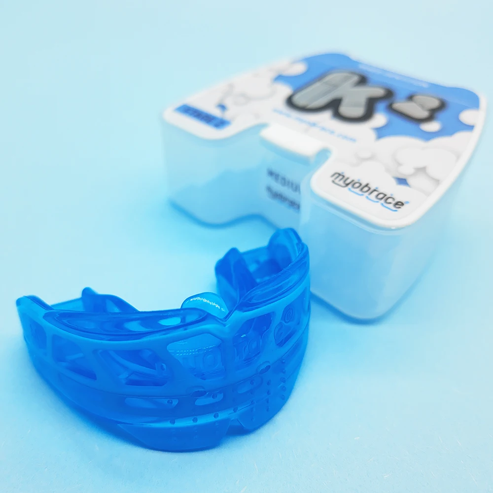 Myobrace Teeth  Trainer  appliance K2 Blue/Myobrace Teeth Trainer K2/Dental Orthodontic teeth trainer K2 Blue