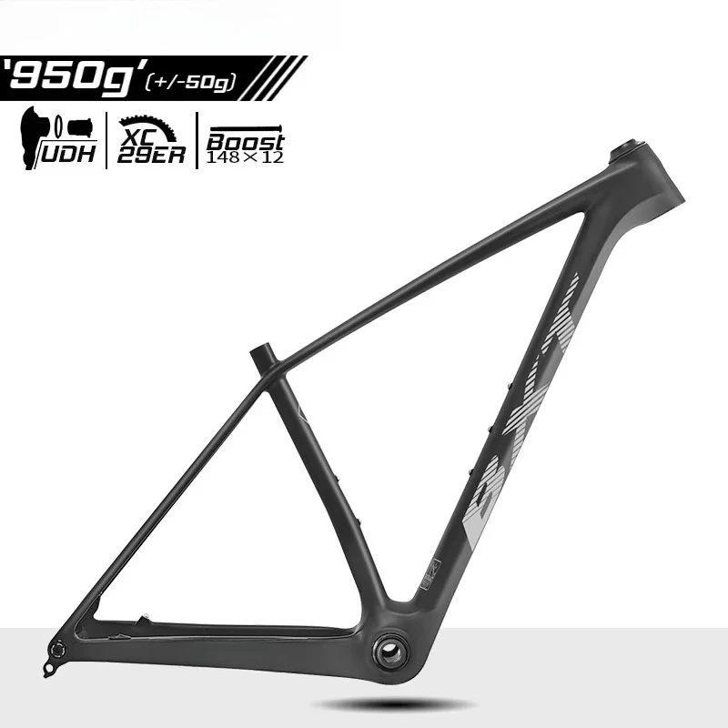 

MTB-066 New 29er T1000 Carbon MTB Frame UDH Disc Brakes XC Hard Tail Mountain Bike Assist 148mm Axle T47