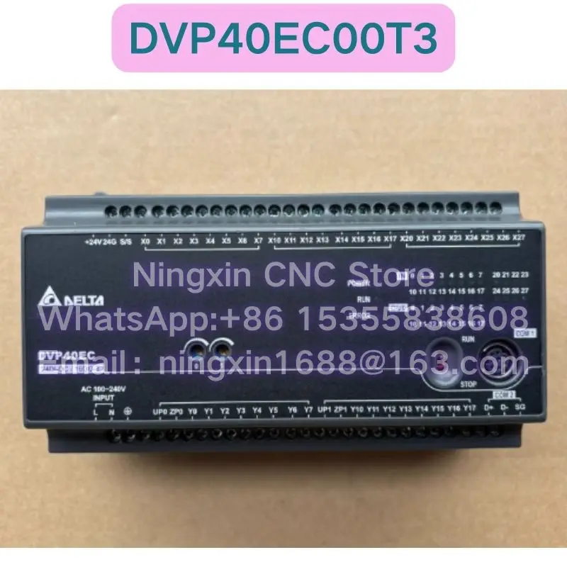 

Б/у ПЛК DVP40EC00T3, функциональный тест пройден, быстрая доставка.