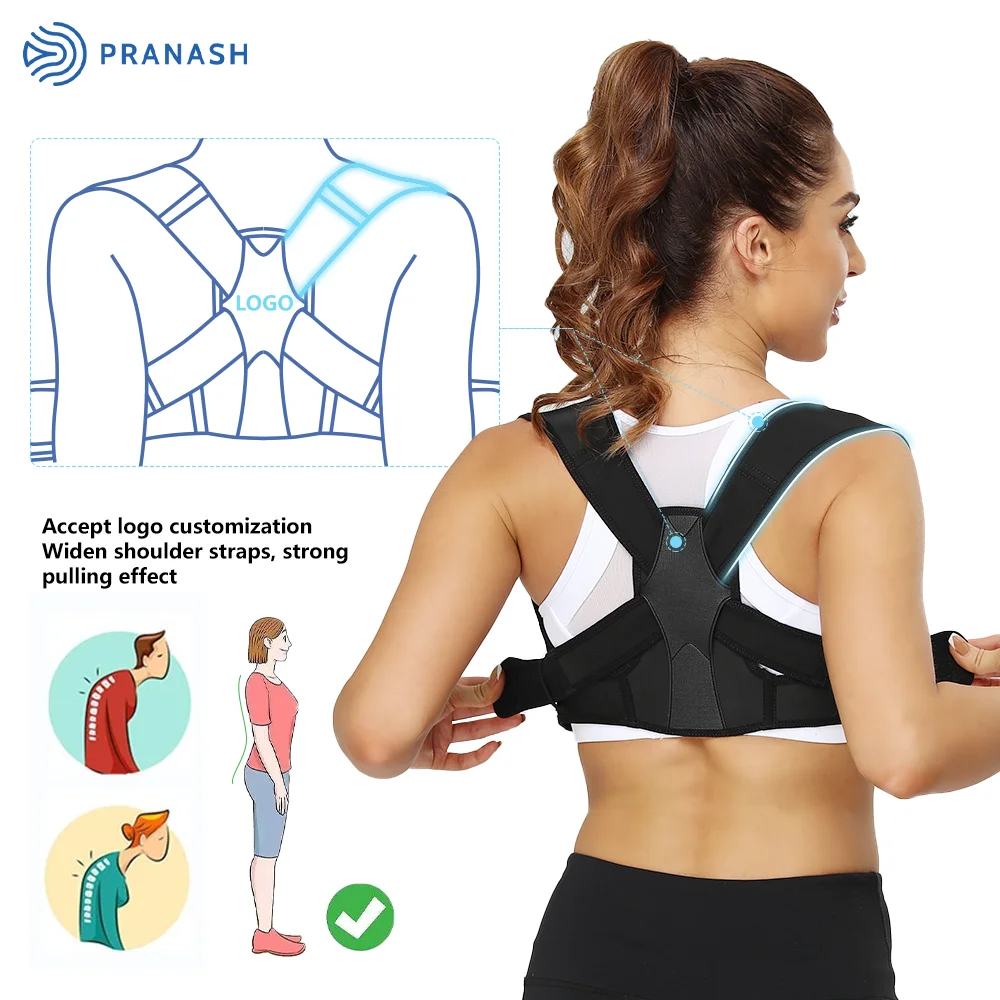 Adjustable Posture Corrector Back Support Shoulder Back Brace Posture Correction Spine Postural Corrector Health Fixer Tape