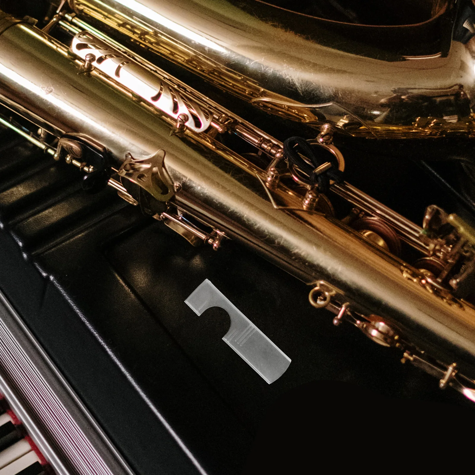 حافظة حامل قصب الساكسفون الكلارينيت حماية مستقلة من الجانب لحفلات القصب #3