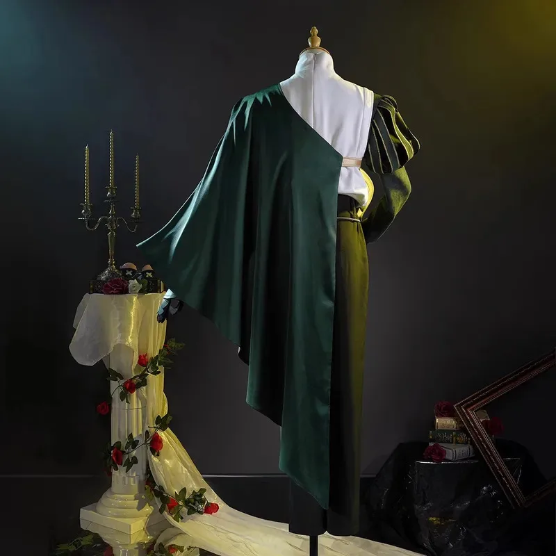 Identity V Kostum Ksatria Penyelamat Baru Richard Sterling Cosplay untuk Pakaian Bermain Peran Natal Hallowmas Wig Pria Wanita Ir;l5