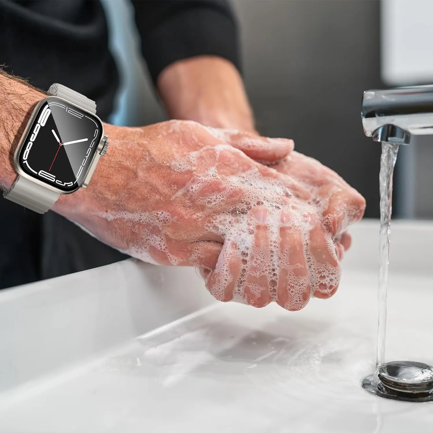 غطاء واقي للشاشة لساعة أبل 44 مللي متر 45 مللي متر 40 مللي متر 41 مللي متر حافظة صلبة من البولي كربونات لسلسلة iwatch 9 8 7 6 5 4 SE تغيير إلى Ultra #5