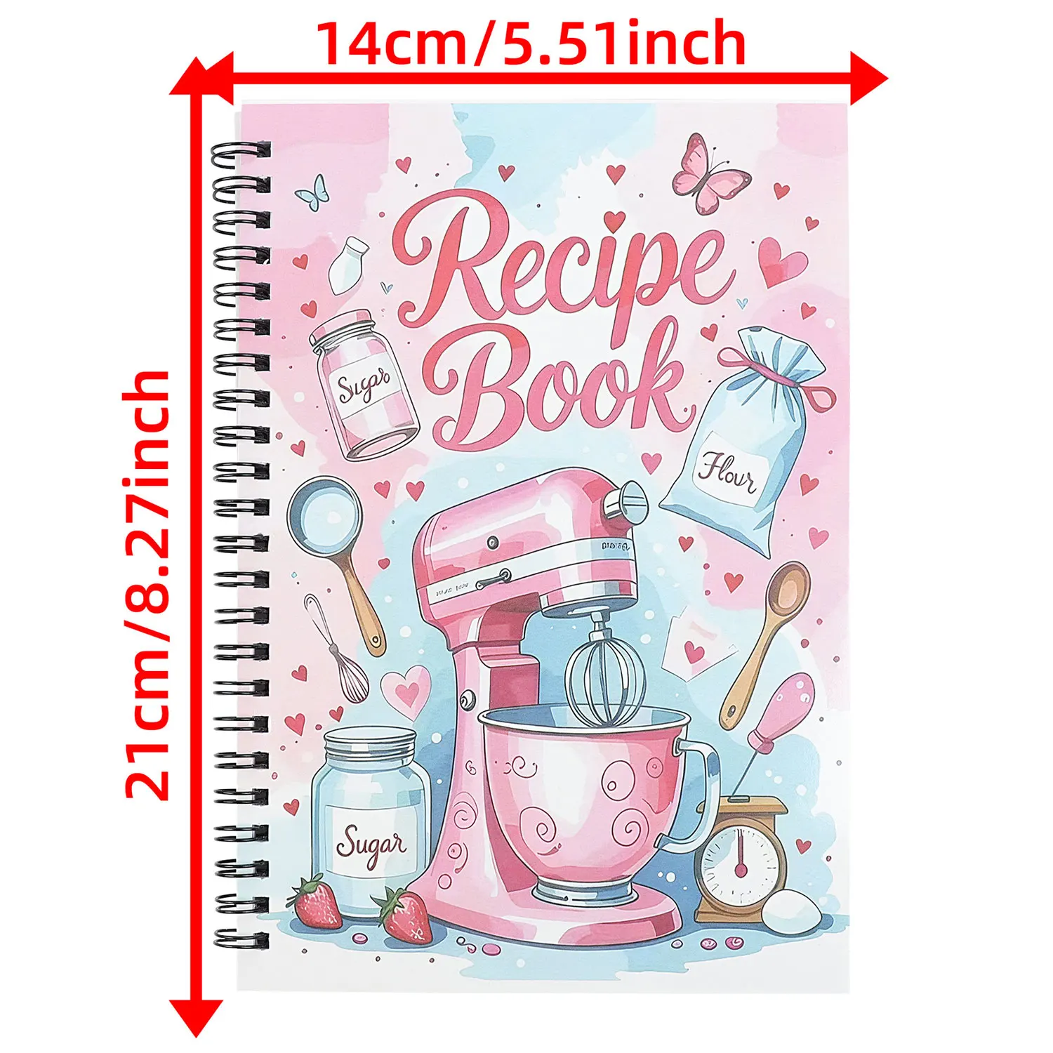 Recipe Notebook 100 Sheets Recipe Book Empty Cookbook Handwritten Cooking Planner For Daily Meal Prep Beginners Baking