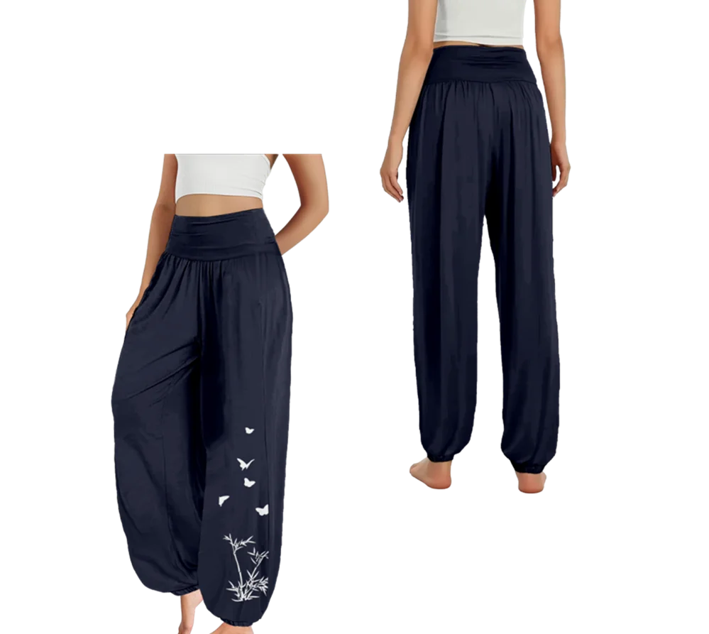 Women's pants cotton loose pants Sexy Trendy Fashion Yoga Pants Cool Workout Trousers