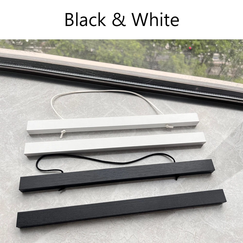 Gold Magnetic Poster Hanger, Easy to Use Frame