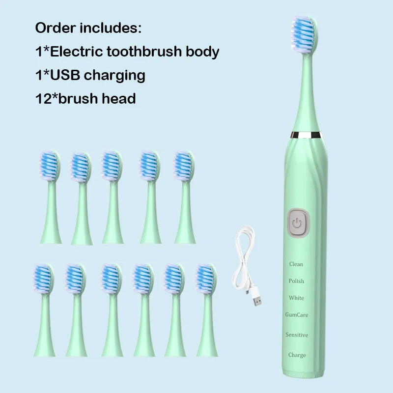 Variant: Green 12 Head
