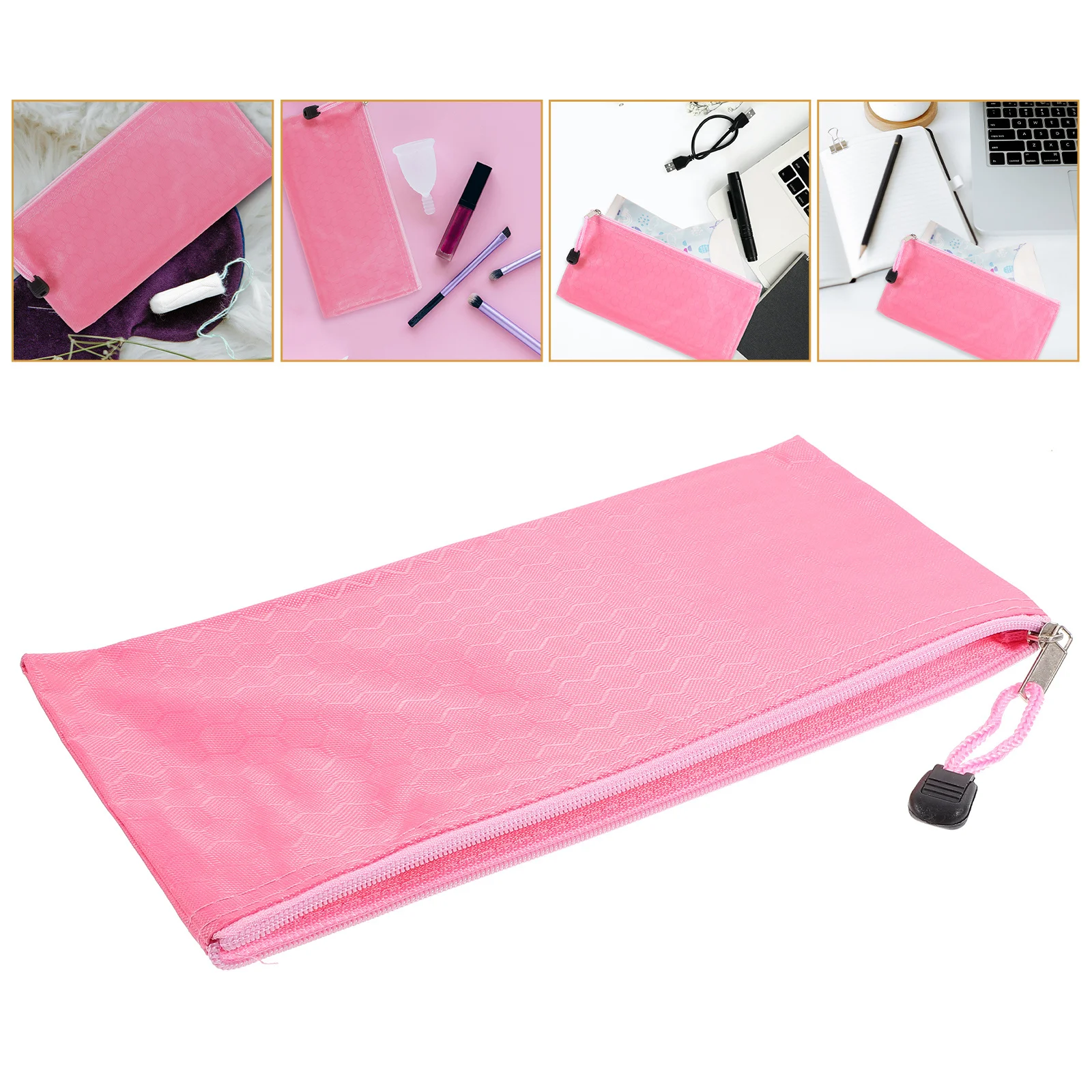 

6Pcs Menstrual Pad Storage Bag Sanitary Pouch for Women Portable Period Carrier Large Capacity Travel Friendly Design