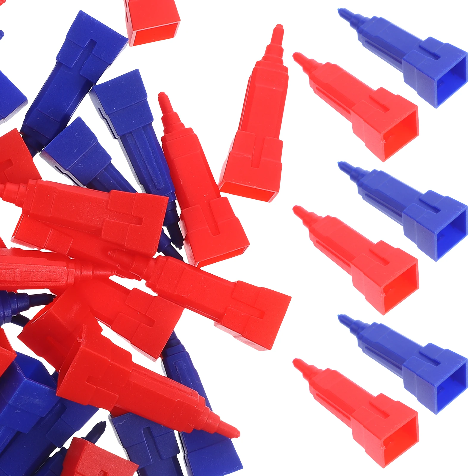 40 قطعة ملحقات توسيع البناء لوحة صغيرة لعبة قطع البناء استبدال قطع الشطرنج المحمولة لعبة البادلاء لمتعة الأسرة #6