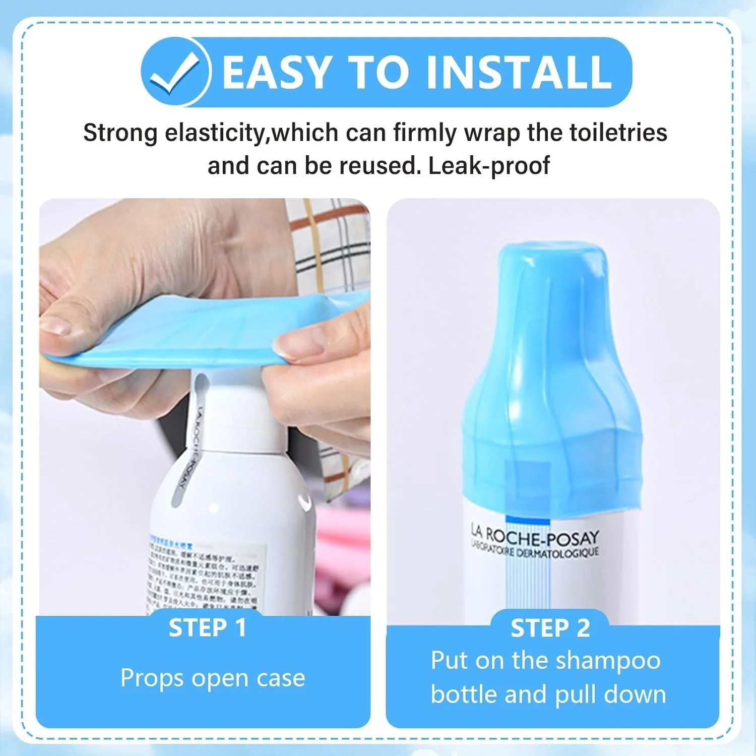 16 قطعة من غطاء زجاجة السيليكون، ضروري للسفر للنساء والرجال، ملحقات السفر وأكمام مرنة لضرب التسرب