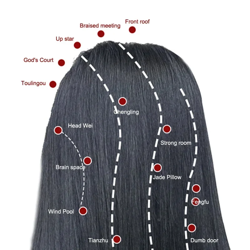 1 шт. расческа, двухсторонняя расческа с воздушной подушкой из сандалового дерева, уход за волосами, меридиан головы, кровообращение, дноуглубительная массажная расческа