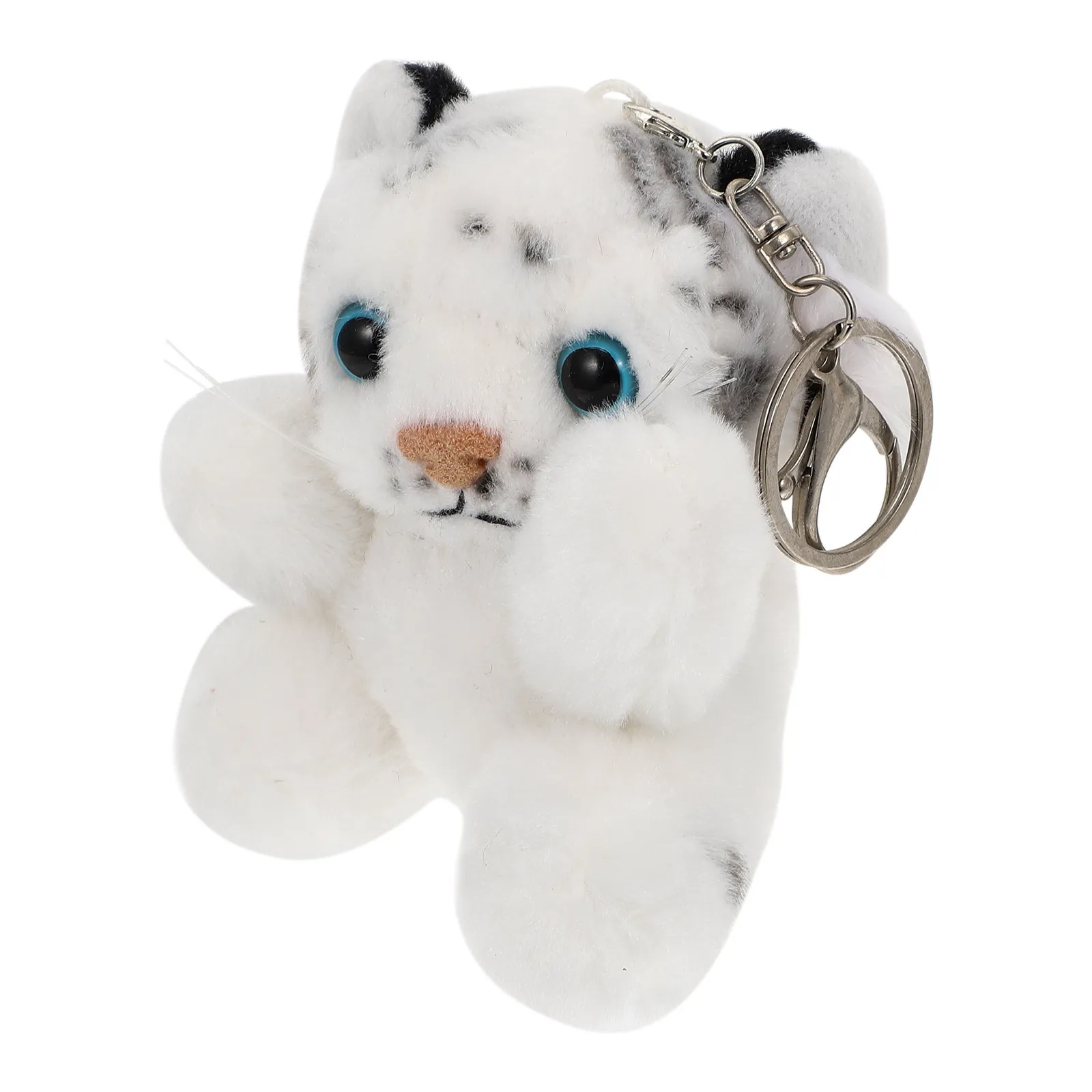 

1Pcs Lifelike Tiger Hanging Charm Key Ring for Backpacks Wallets Luggage Tiger Zodiac Symbol 2022 2026 Mascot Decoration Trendy