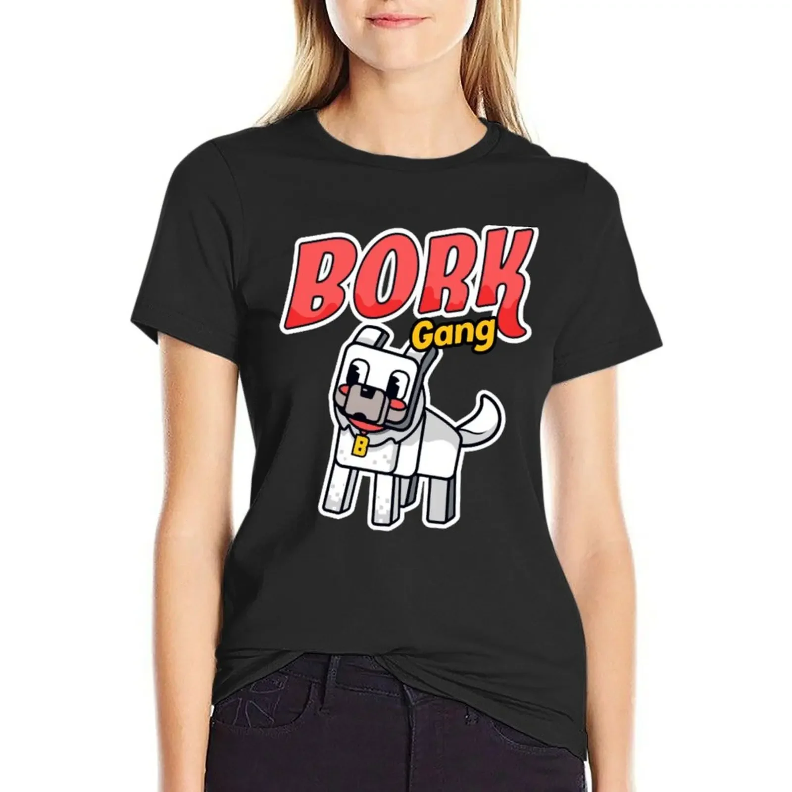 Bork gang - slogo the bork gang T-Shirt aesthetic clothes funny Women's tee shirt