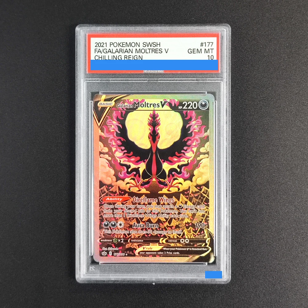 Proxy POKEMON SWORD & SHIELD LOST ORIGIN #186 GIRATINA V Authentication Grading 10 Collection Game Card