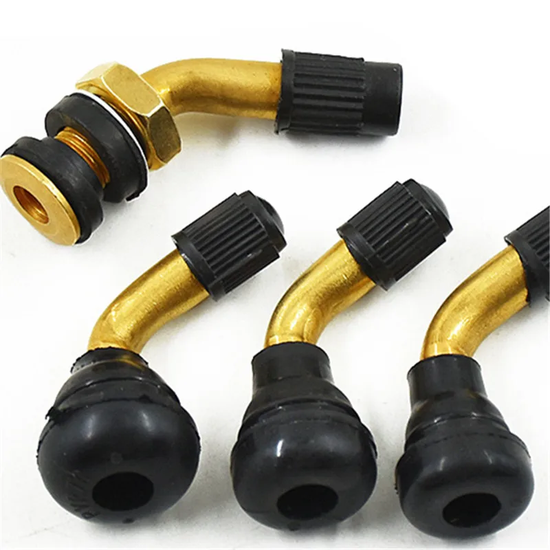 4 قطعة 90 درجة صمام زاوية السيارات ينبع لملحقات الدراجات النارية أجزاء إطارات العجلات لايحتاج #5