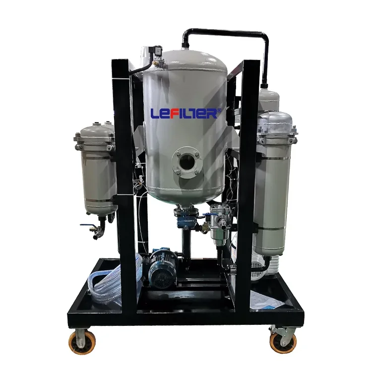 Efficient vacuum  transformer oil purifier machine vacuum oil filter cart Oil Filtration Equipment