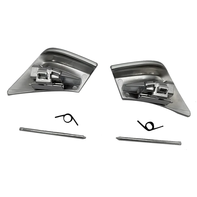 AS96-1Pair Sakelar Gagang Sandaran Kunci Penyesuaian Kursi Depan Krom untuk Mercedes-benz W204 W207 C204 A2079108506 A2079108606