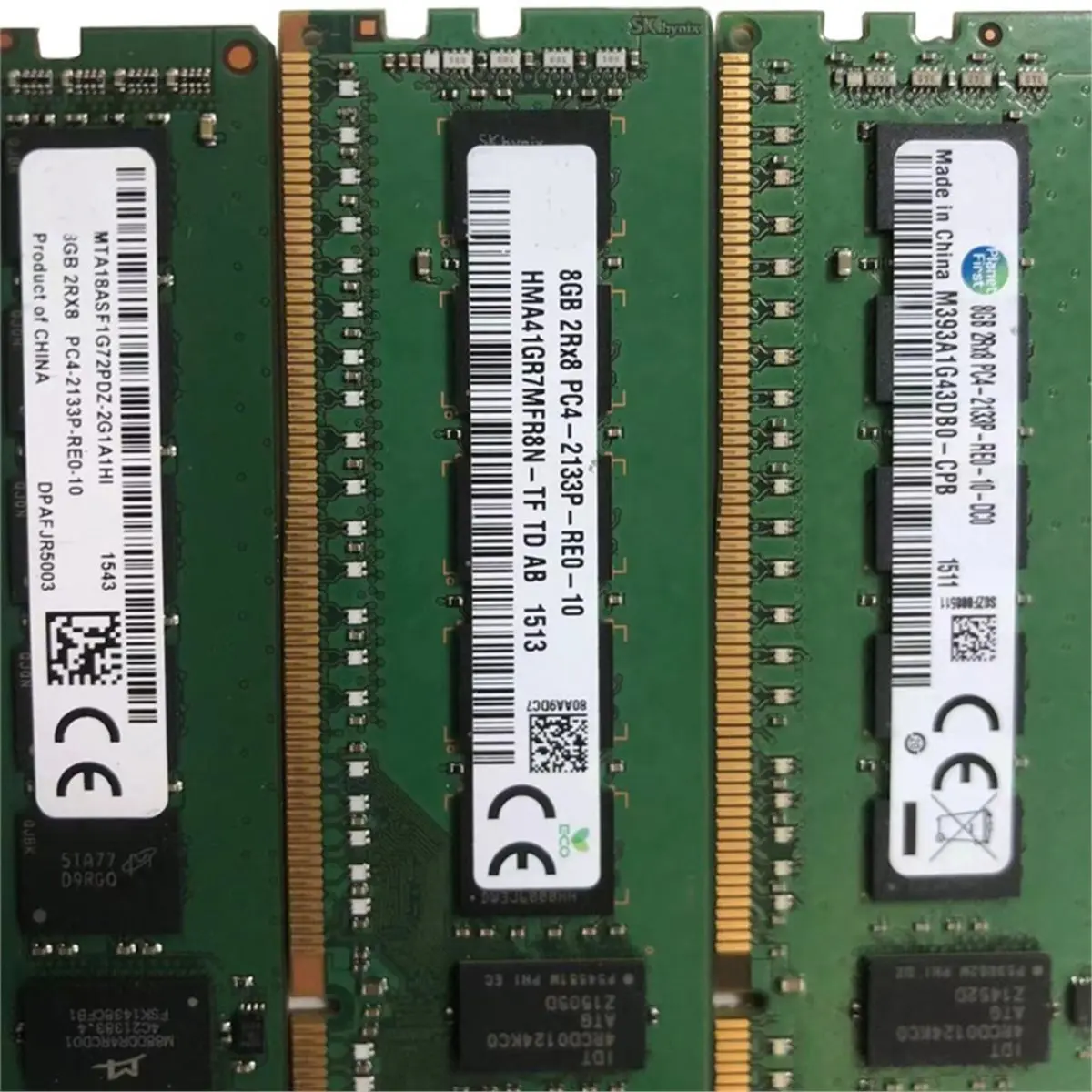 16G Ddr4 PC4-2133P ECC REG خادم ذاكرة عصا X99 وحدة ذاكرة خادم اللوحة الرئيسية #4