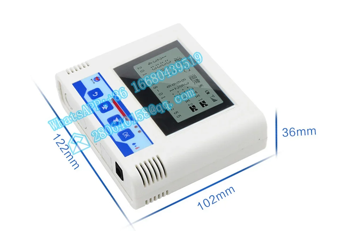 Digital LCD display wireless temperature and humidity sensor with wifi