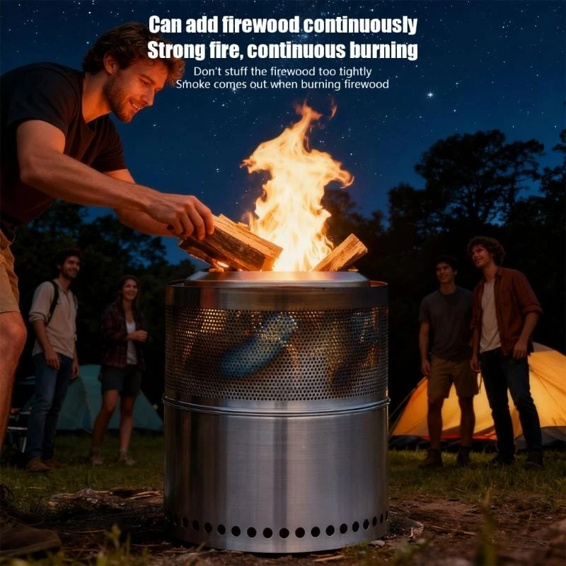 

На открытом воздухе гибкое место для костра с провентилированным сетчатым коллектором клинкера постоянным нержавеющим для палубы