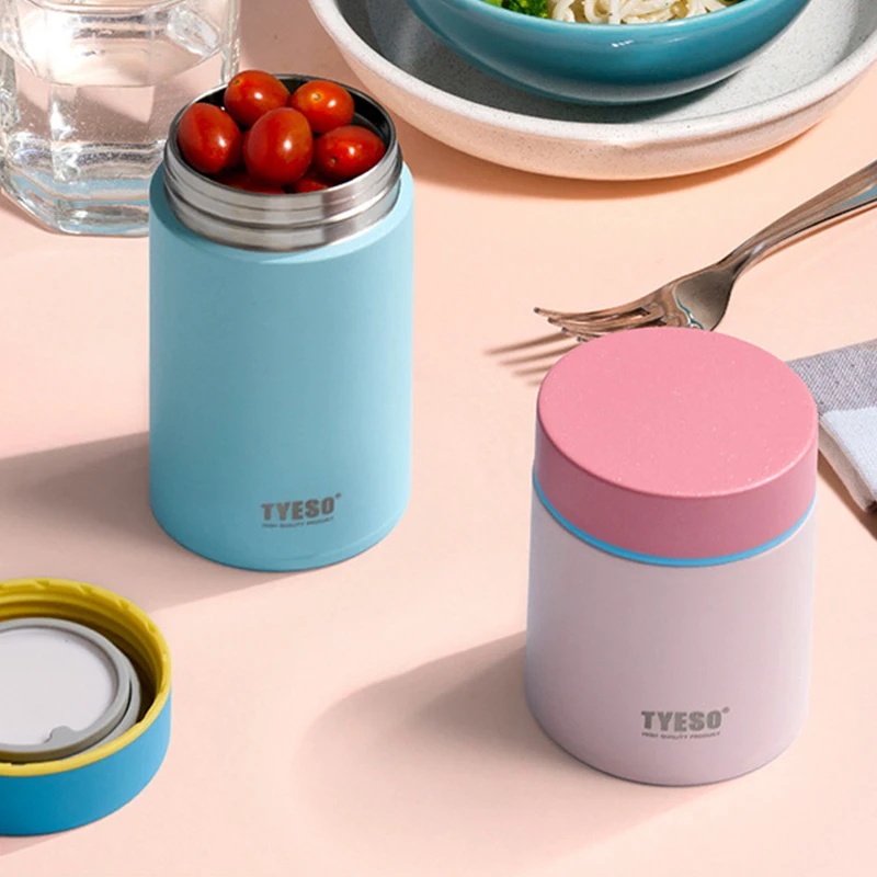 

200/260/300ml Portable Breakfast Cup 316 Stainless Steel Thermal Insulated Food Jar Lunch Box Office Meals Vacuum Drinkware