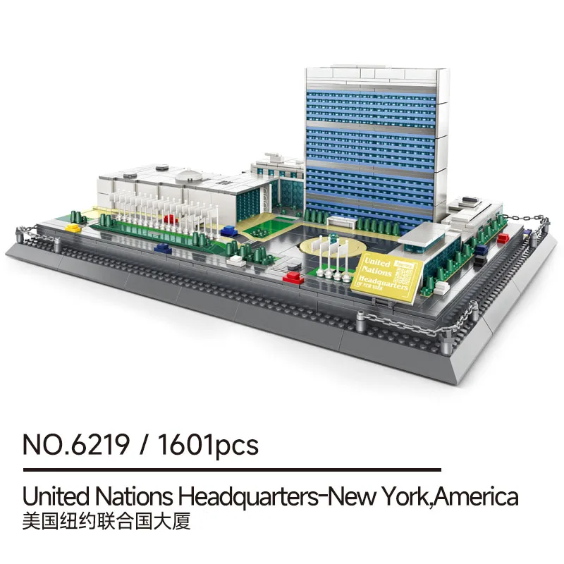 

1601-Piece International Landmark DIY, MOC Educational Model & Meaningful Gift for All Ages